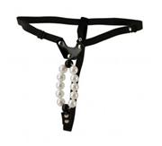 Lovers Thong with Pleasure Pearls 